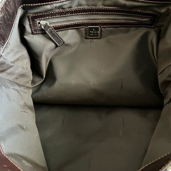 Fendi Zucca FF Tote Large Vintage - Picture 5 of 7